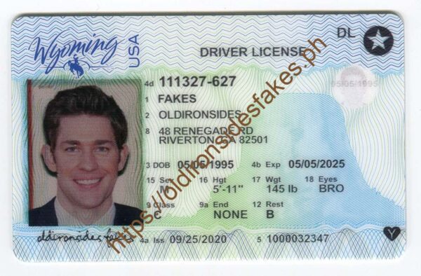 Wyoming fake ID - Wyoming Driver License