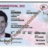Washington fake id - Washington DC Driver License