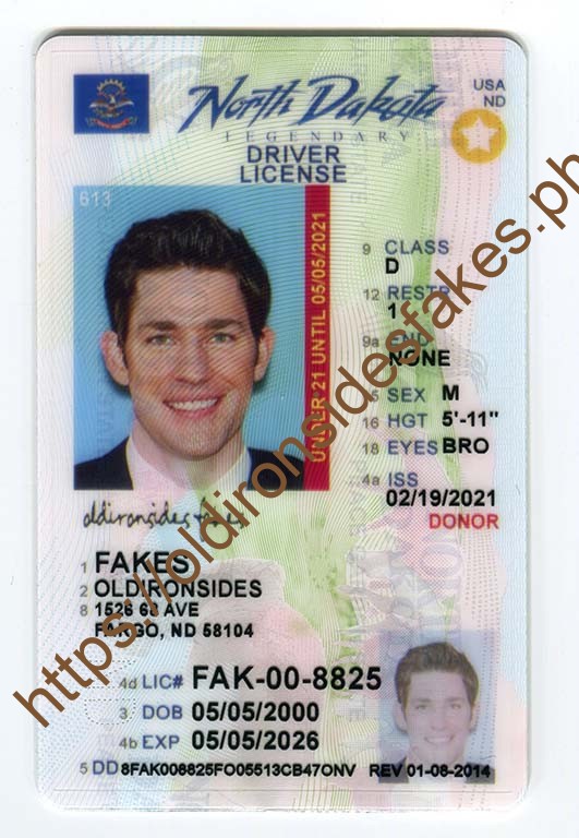 North Dakota fake id - North Dakota Driver License - Buy Scannable Fakes
