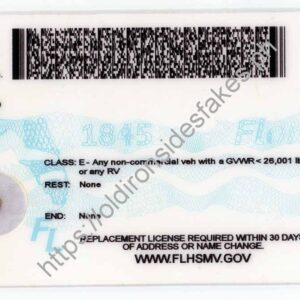Florida Driver License(New FL U21 DRIVER V2)