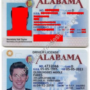 Alabama Driver License(AL)